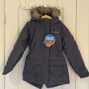 NWT Columbia Girls’ Nordic Strider Jacket in XXS (4/5) Blue/Grey